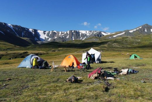 camping in mongolia