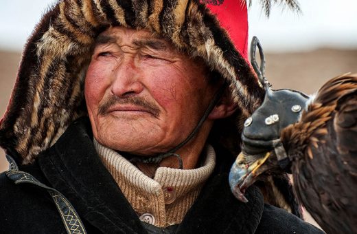 Eagle hunters in Mongolia Eagle hunters in mongolia