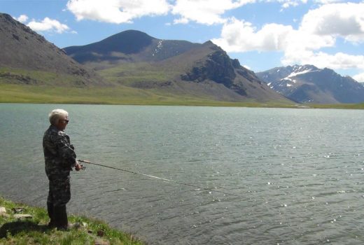 Fishing in Mongolia