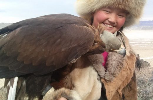 The eagle huntress The eagle huntress